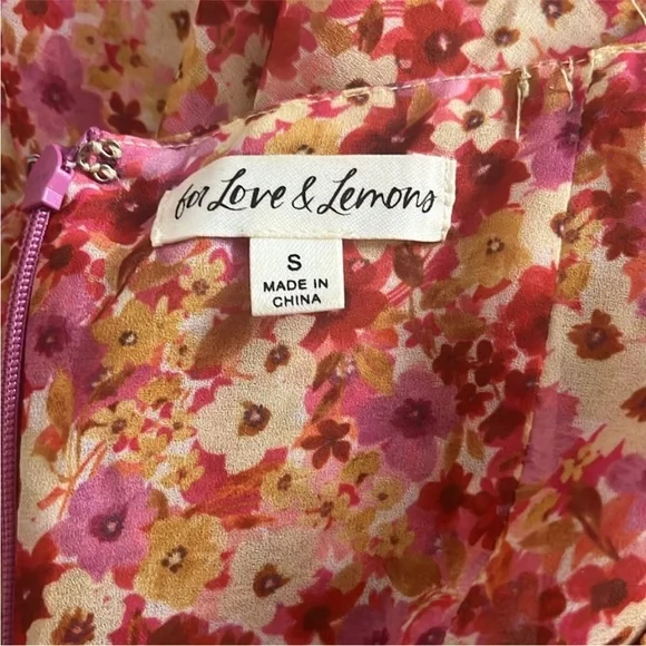 For Love & Lemons Felicia Mini Dress - Picture 4 of 4